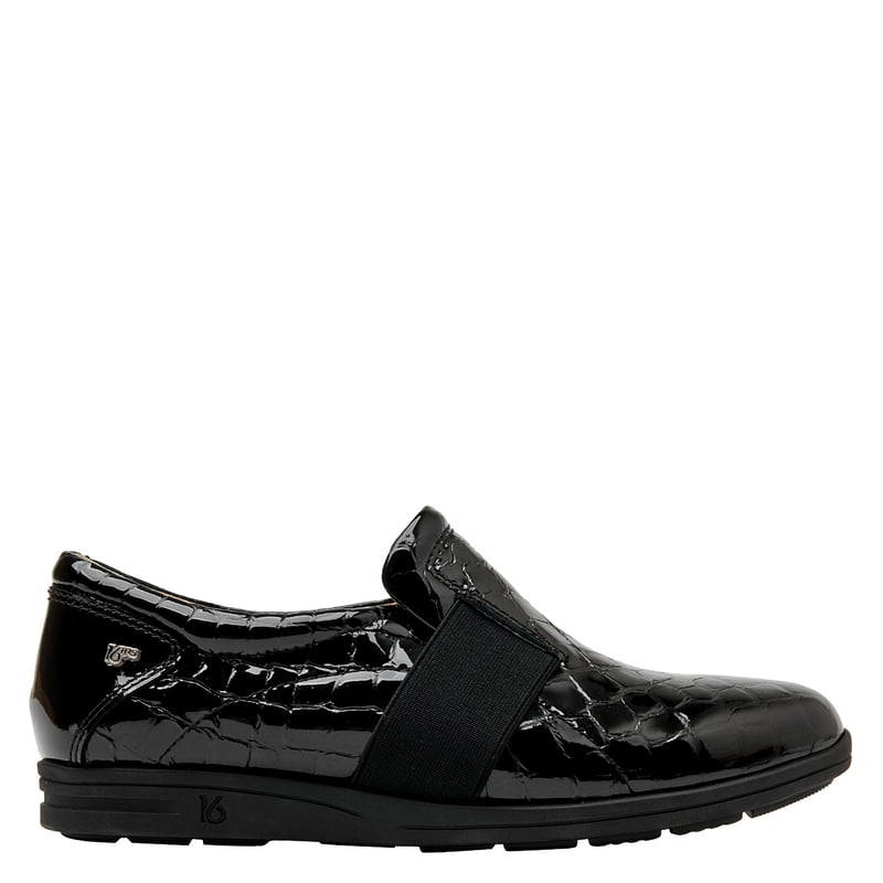 16 HRS Zapato Casual Mujer Cuero Negro 16 Hrs falabella