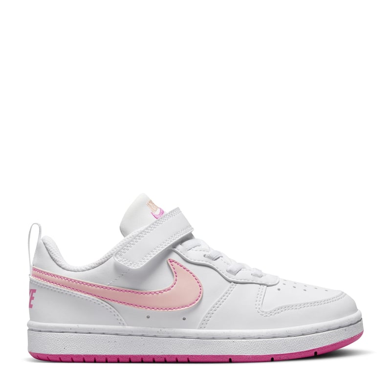 NIKE - Court Borough Low Recraft Zapatilla Urbana Niña Blanco Nike