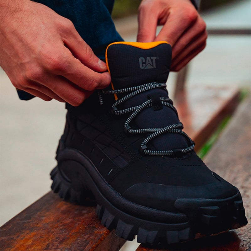 CAT Zapatilla Urbana Hombre Negro Cat falabella