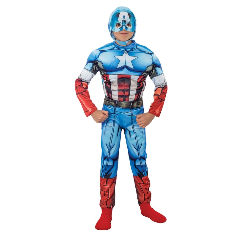 AVENGERS - Disfraz Assemble Capitán América Deluxe Avengers