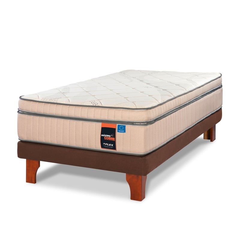 FLEX - Cama maximo Cobre 1,5 Plazas Flex