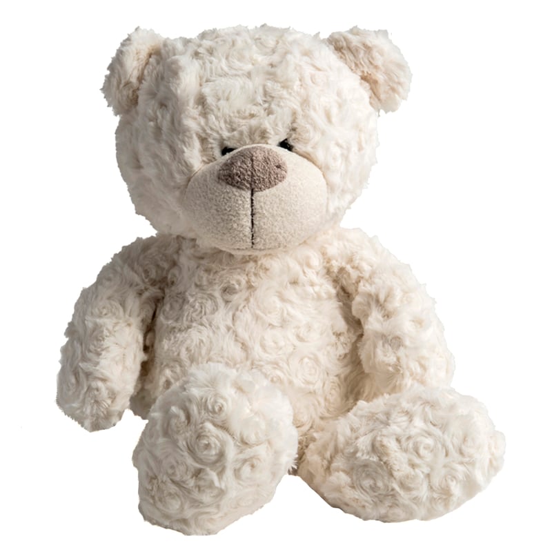 Oso de peluche blanco sales