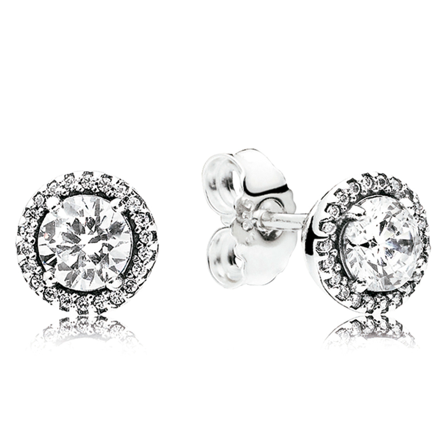 PANDORA Aros De Plata Mujer Pandora falabella