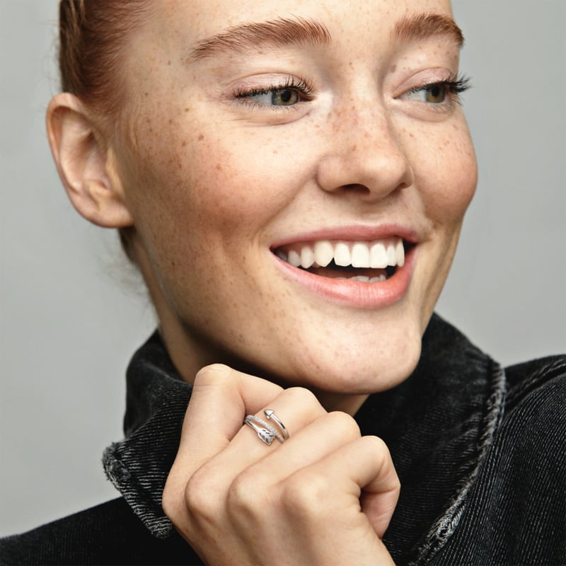 PANDORA Anillo Flecha Brillante Mujer Pandora falabella