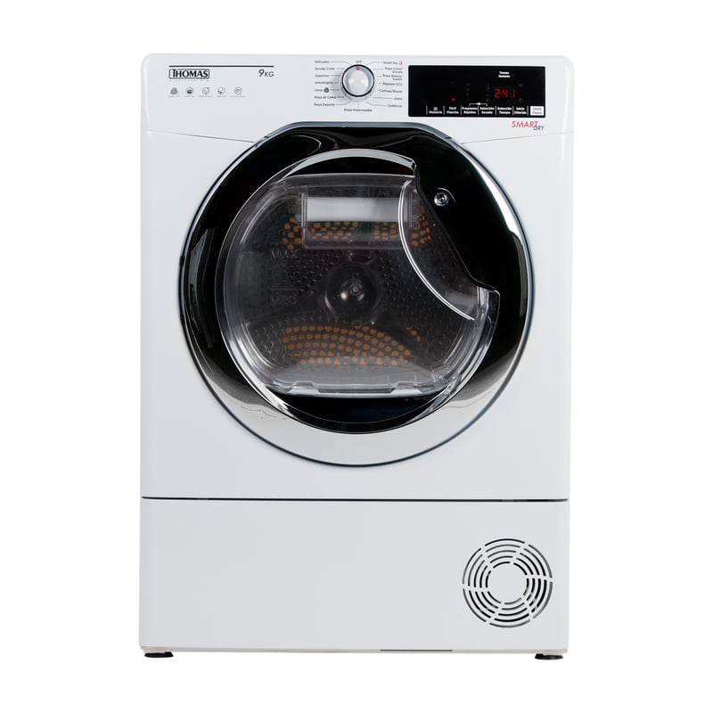 Thomas - Secadora Eléctrica 9 Kg por Condensación con bomba Calor TH-D9KCBC Thomas