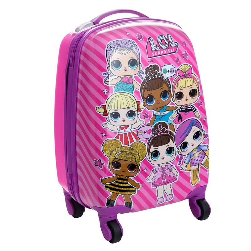 LOL Mochila Escolar Maleta 4 Ruedas Lol falabella