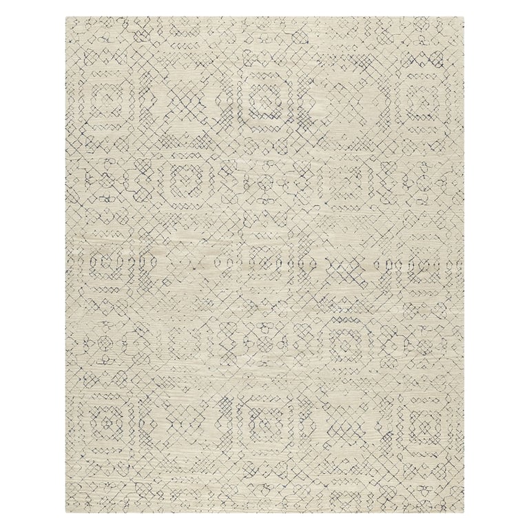 CRATE & BARREL Alfombra Azulejo Neutral 244X305 Cm Crate & Barrel