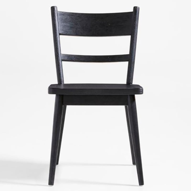CRATE & BARREL Silla de Comedor Arno Negro Crate & Barrel
