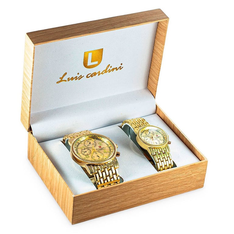 LUIS CARDINI Set reloj Luis Cardini para parejas dama y hombre falabella
