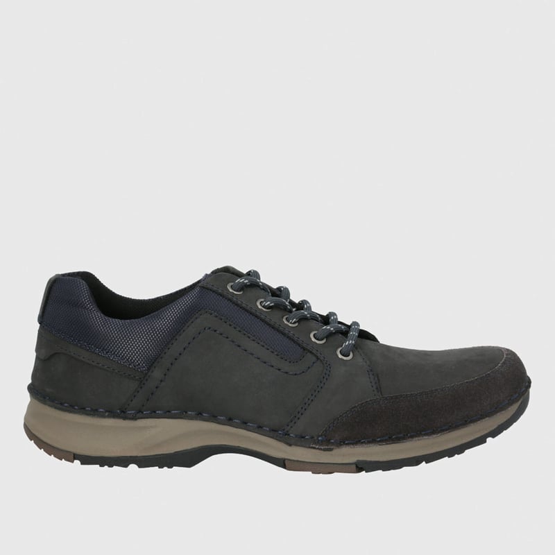 HUSH PUPPIES - Zapato Casual Hombre Cuero Azul Hush Puppies