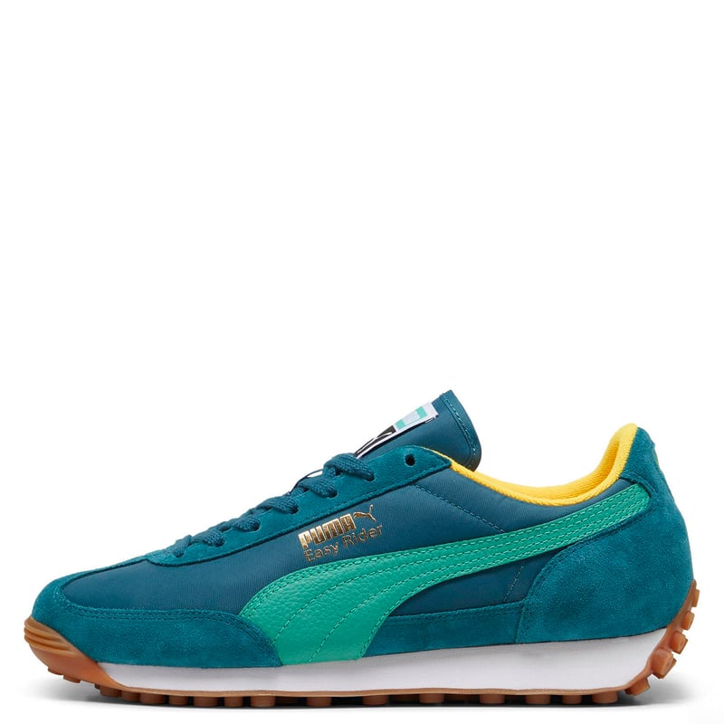 Tenis Puma Easy Rider Vintage Para Niño Verde Y Blanco, Estilo Retro  Colombiano
