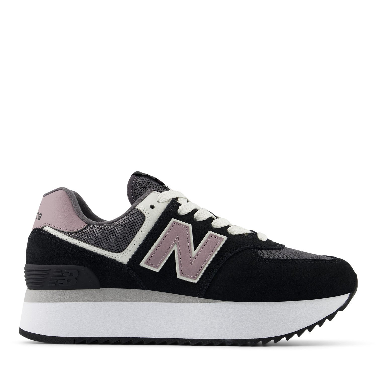 NEW BALANCE 574 Zapatilla Urbana Mujer Cuero Negro New Balance falabella