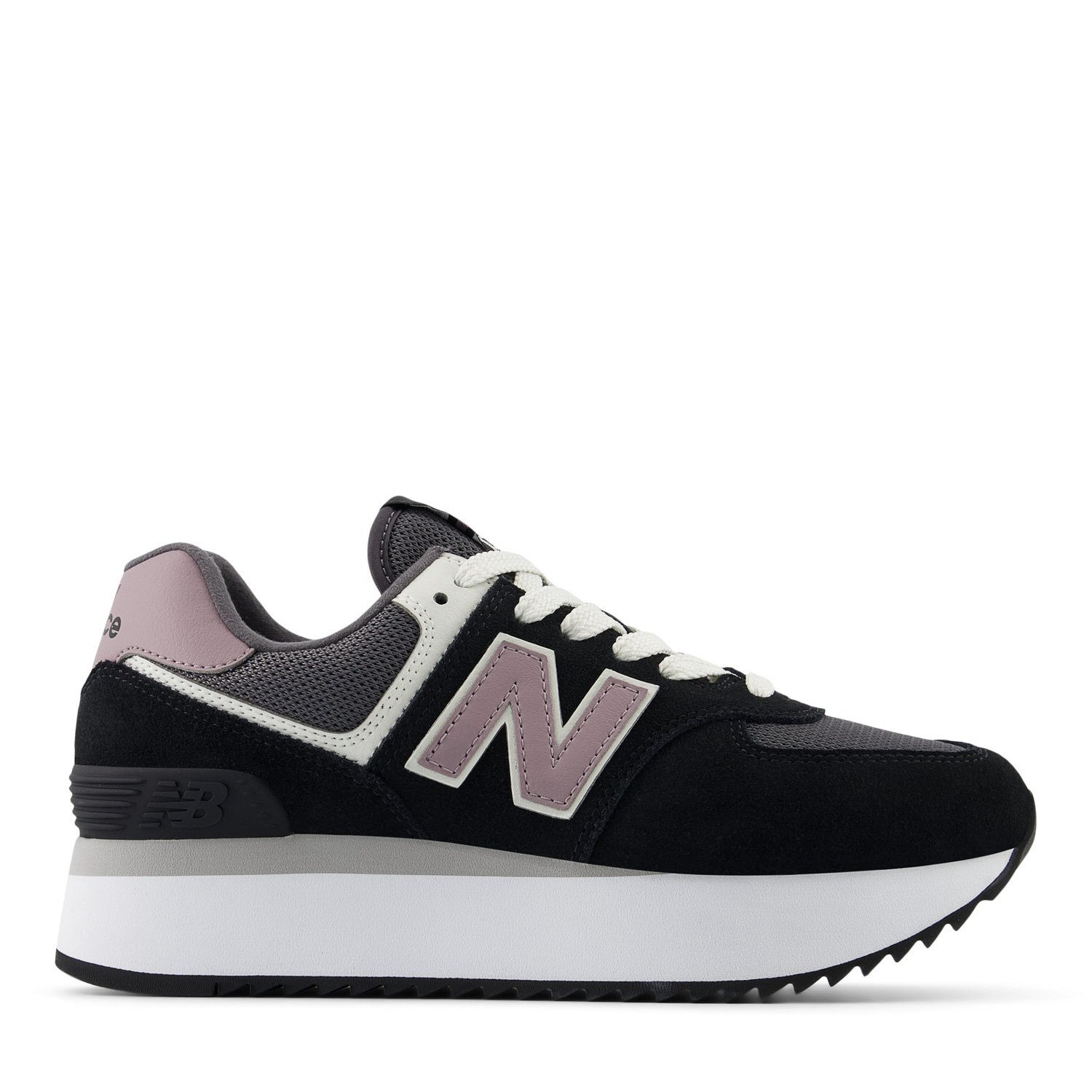 New balance 574 cuero negro sales