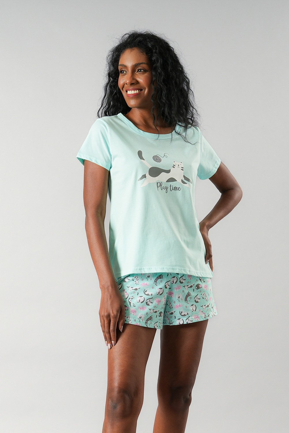 Short flores mujer hotsell