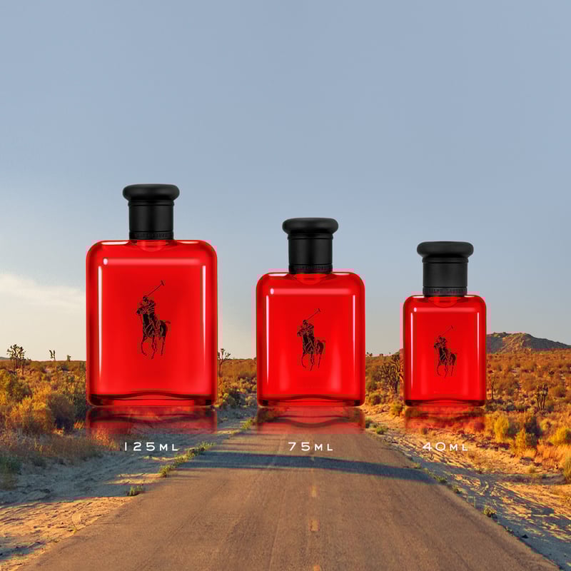 RALPH LAUREN Set Perfume Hombre Polo Red EDT 125ml 40ml Shower Gel 50ml After Shave 50ml Ralph Lauren falabella