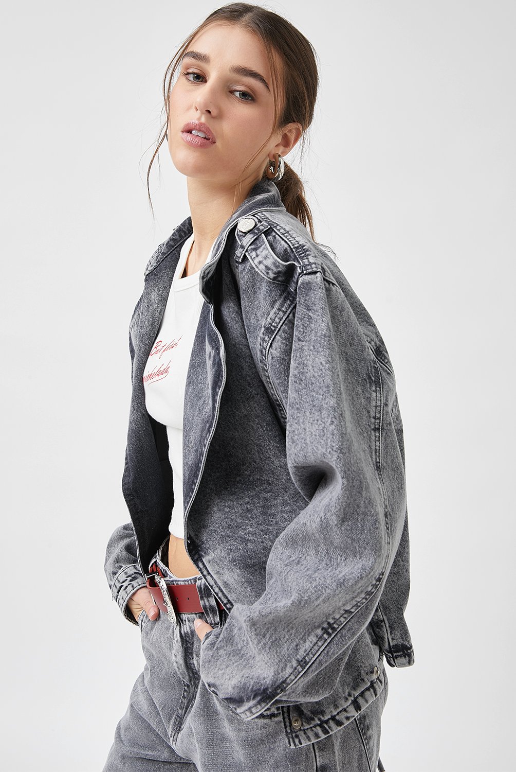 FALABELLA - Chaqueta Jeans x Paula Fernandez