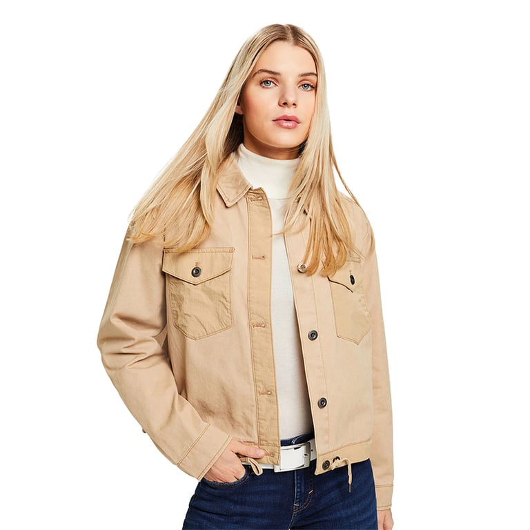 ESPRIT Maglietta Donna Color Block – Jersey Di Puro Cotone, Girocollo, Vestibilità Ampia, Modello RPA2023