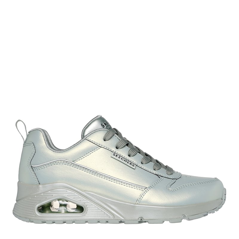 SKECHERS Zapatilla Urbana Mujer Plateado Skechers falabella