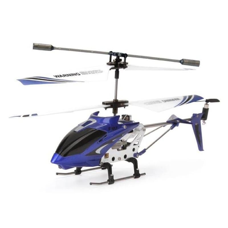 Helicoptero Control Remoto S107 S107G Azul