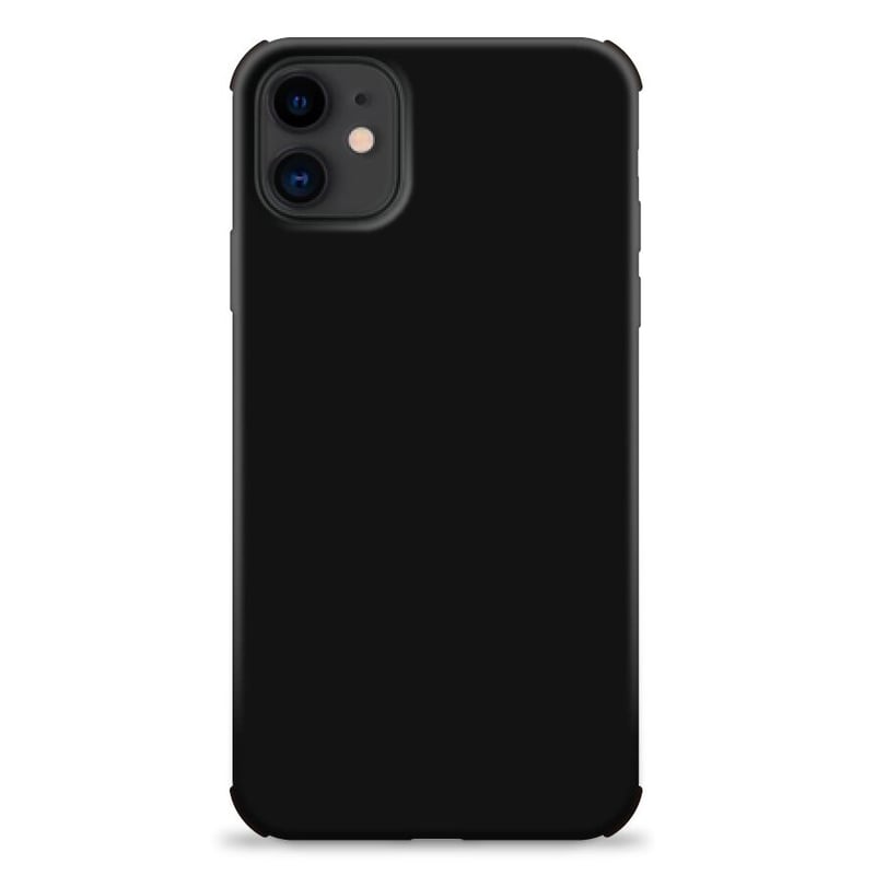 GEMINIS - Carcasa Silicona Hammer Negra iPhone 11