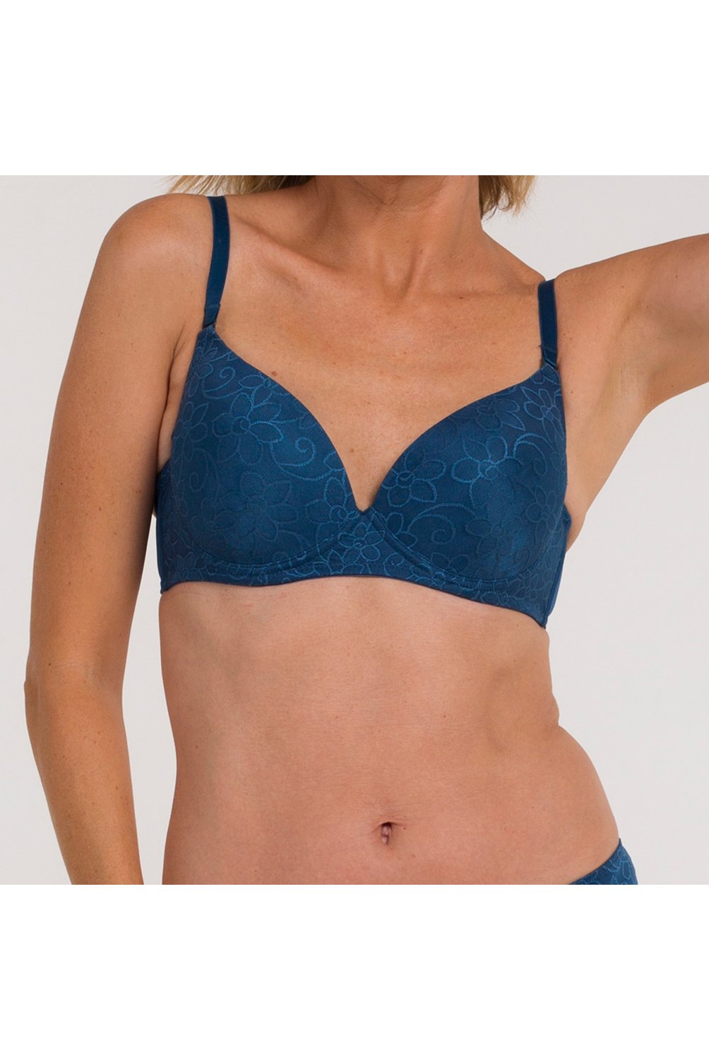 Sosten Balconet Push Up Mujer Flores