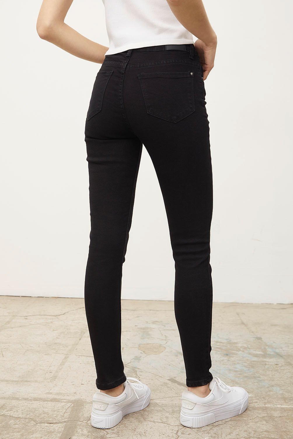 SYBILLA - Jeans Sybilla Skinny  Mujer Tiro Alto