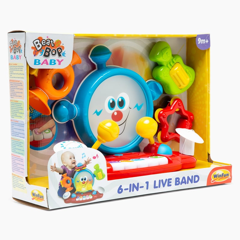 Winfun Alce Musicale Trascinabile Per Bambini +6 Mesi - Giocattolo Interattivo In Spagnolo - 2