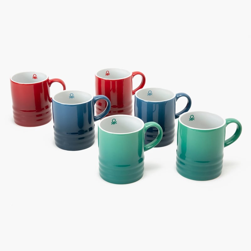Benetton Set Ciotole Multicolore – Standard, Allegre E Colorate