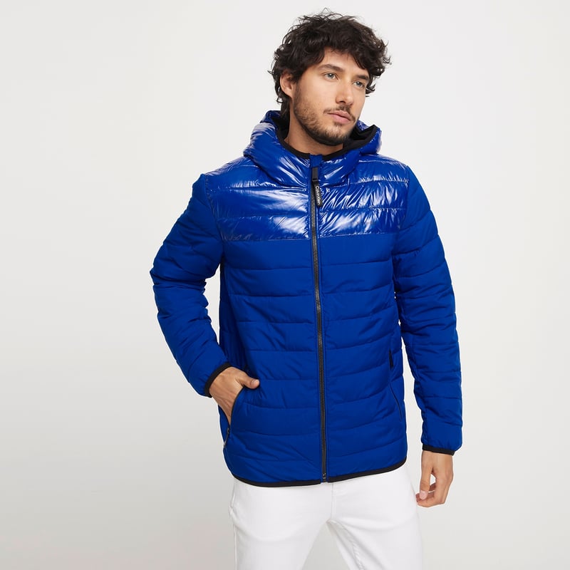 CALVIN KLEIN Calvin Klein Parka Light Weight Con Gorro Hombre falabella