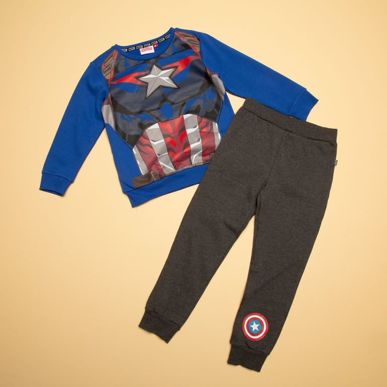 AVENGERS Conjunto Poleron Pantalon De Buzo Avengers Nino Algodon 2 Piezas falabella
