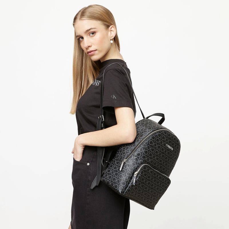 Calvin Klein Mochila Negra Mujer