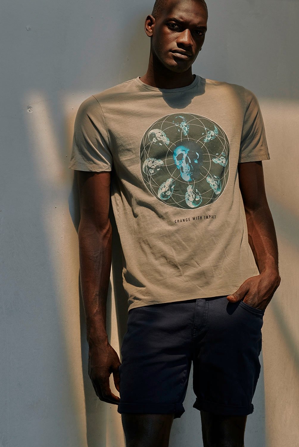 Polera Manga Corta Hombre Basement