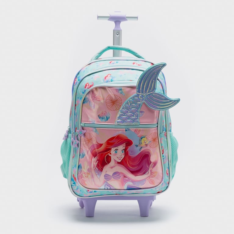Princesas Mochila Con Ruedas Set De Utiles 18 Piezas 1 Estuche 12 Lapices De Colores 1 Lapiz Hb Y Mas Nina