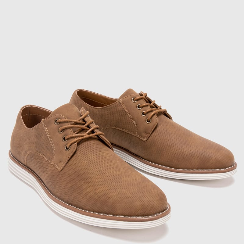 Zapato Casual Hombre Cafe Newport