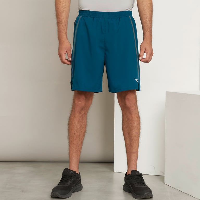 Short De Cyclisme Avec Bretelles (bib Short) Diadora - Taille L - Multicolore - Occasion En Très Bon état