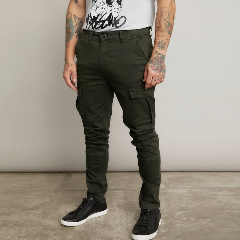 MOSSIMO Jogger Cargo Skinny Fit Hombre Mossimo falabella