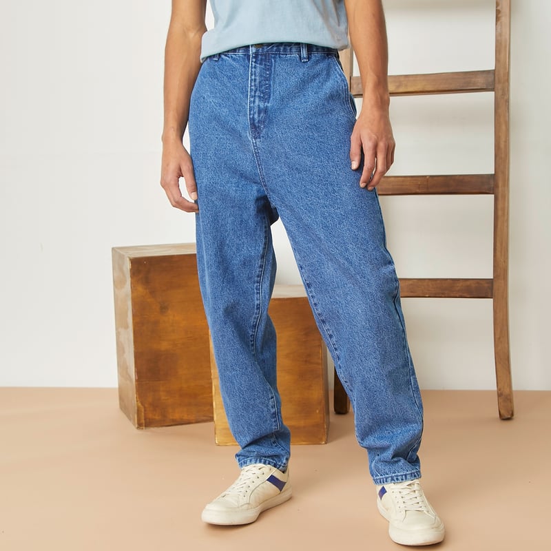Jeans Balloon Fit Hombre Bearcliff