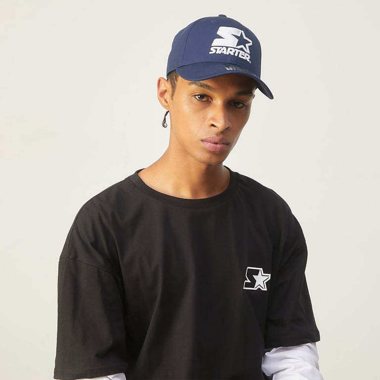STARTER BLACK LABEL Jockey Cap – Klassische Baseballkappe Mit Logo-Stickerei