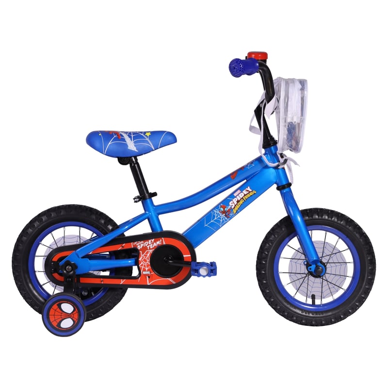 Bicicleta Eléctrica Battery Horn Spider-Man Para Niños