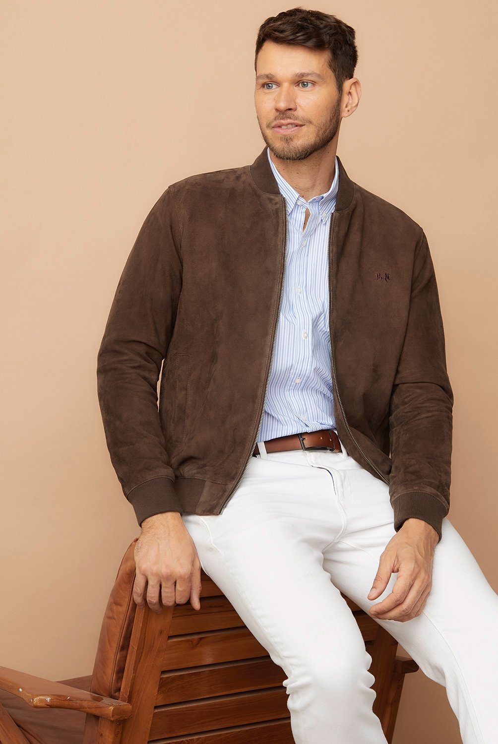 Doctor Martins Hombre Zapatillas Suede Running Pink La Martina