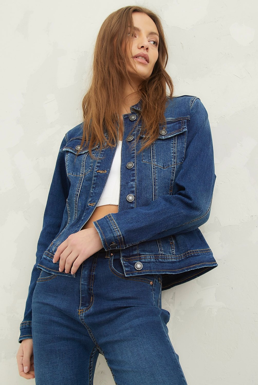 Chaqueta Jeans Mujer Americanino