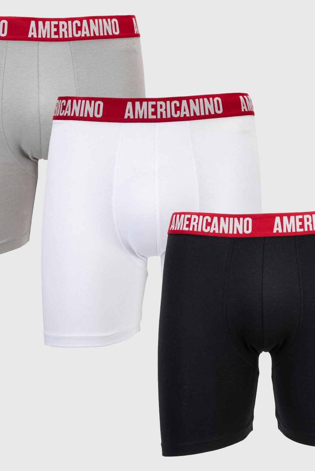 AMERICANINO - Pack De 3 Boxers Algodón Orgánico Hombre Americanino