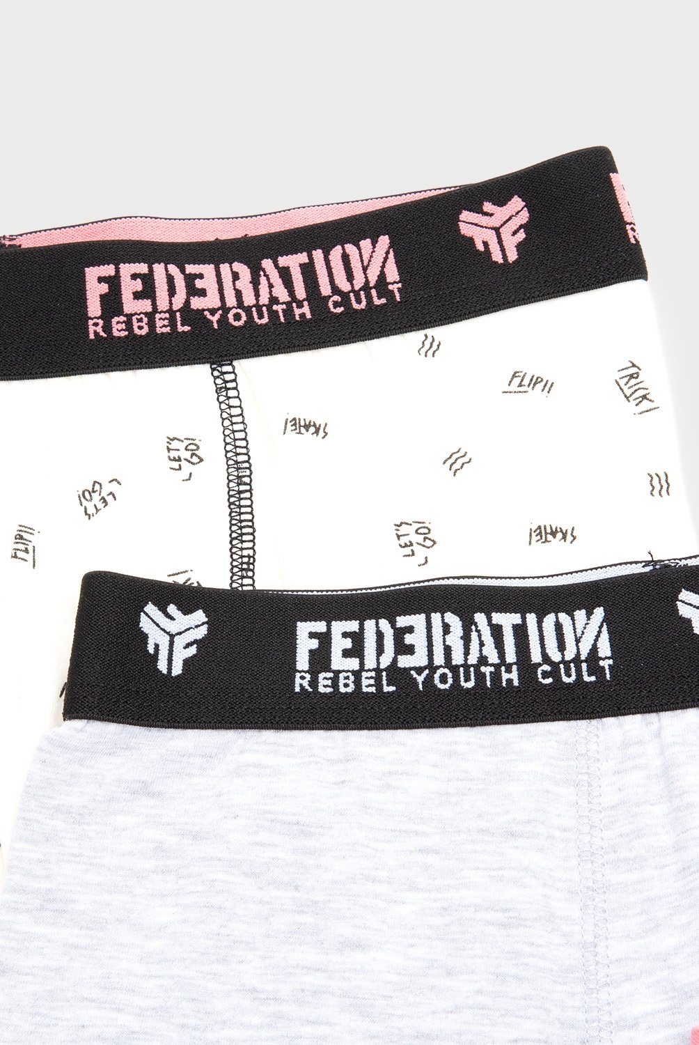 FEDERATION - Boxer Niño Pack De 3 Unidades Algodón Federation