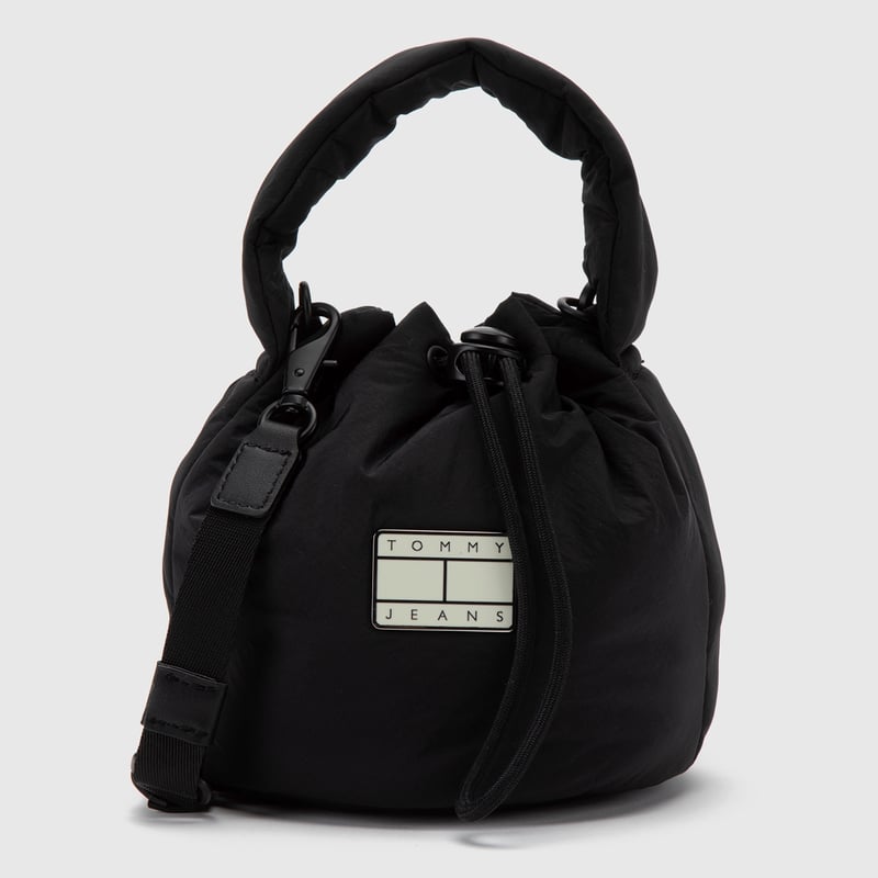 TOMMY HILFIGER - Morral Negro Mujer Tommy Hilfiger