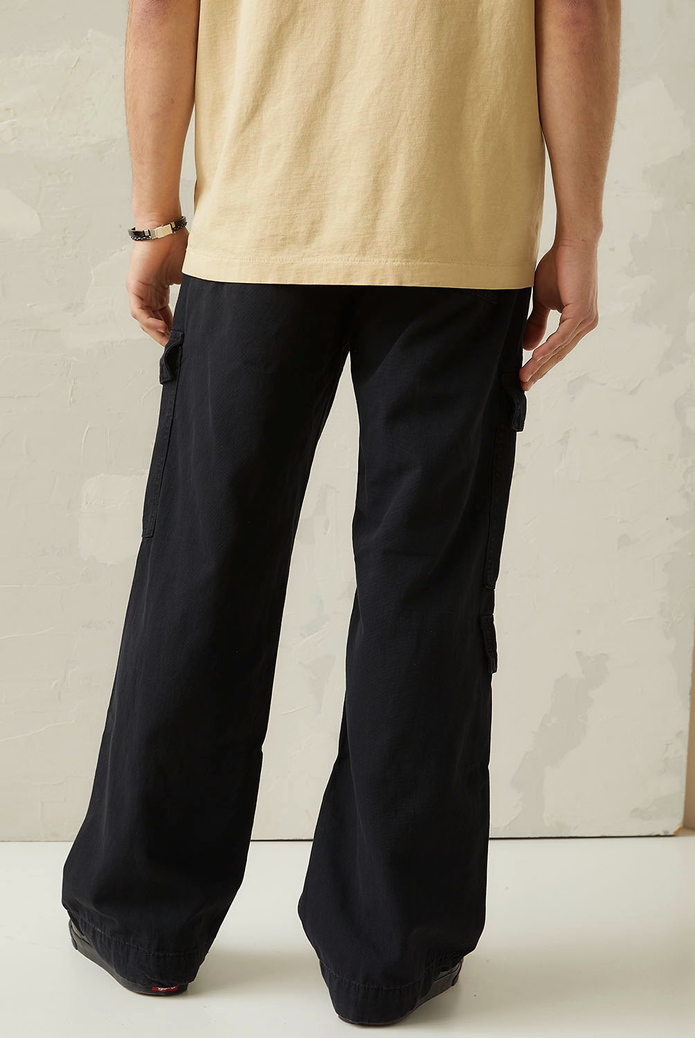 Pantalones Zara Verano Pantalón ZARA Flowy Straight Fit Coral