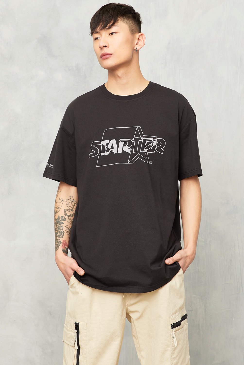 STARTER - Polera Manga Corta Casual Regular Fit Hombre Starter