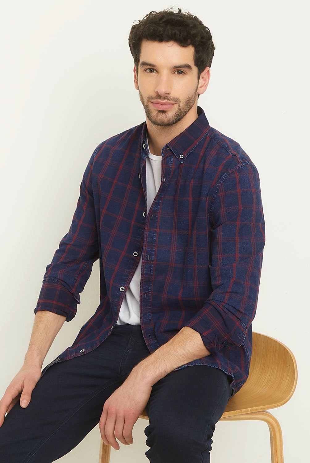 Camisa Manga Larga Hombre University Club