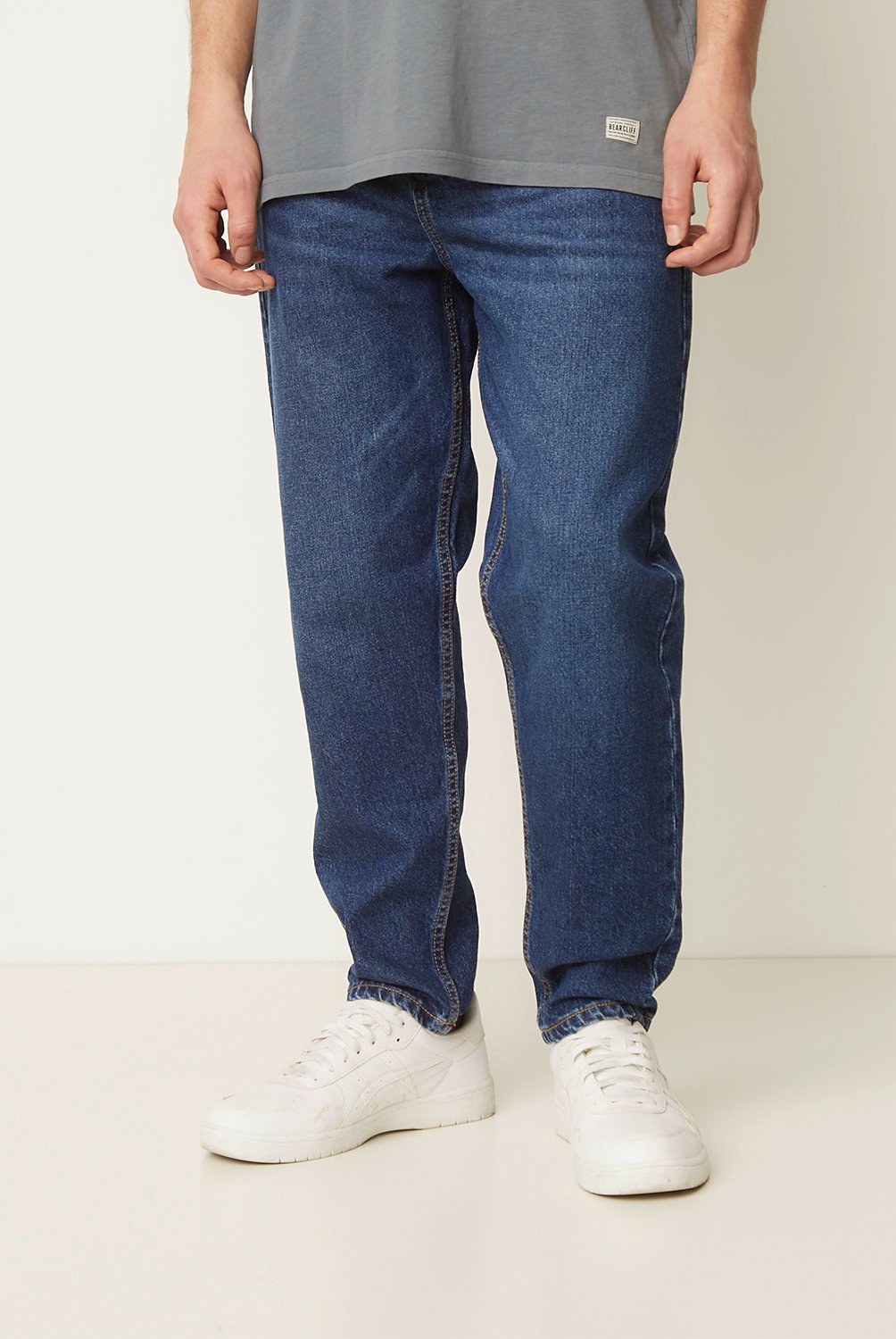 BEARCLIFF - Jeans Taper Fit Hombre  Bearcliff