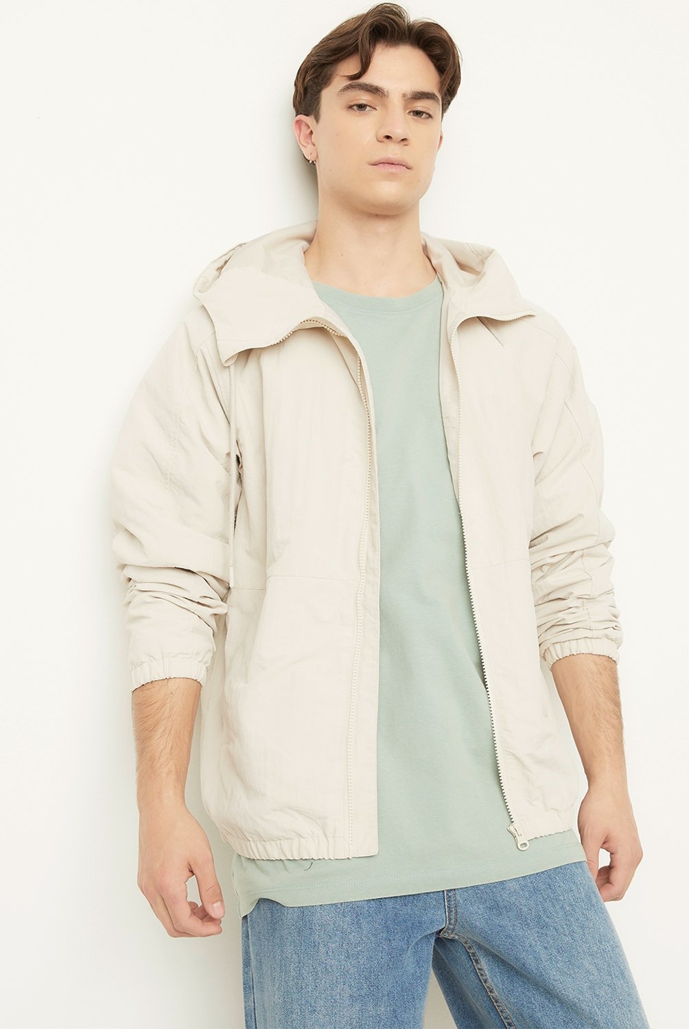 BEARCLIFF - Cortaviento Loose Fit Hombre Bearcliff