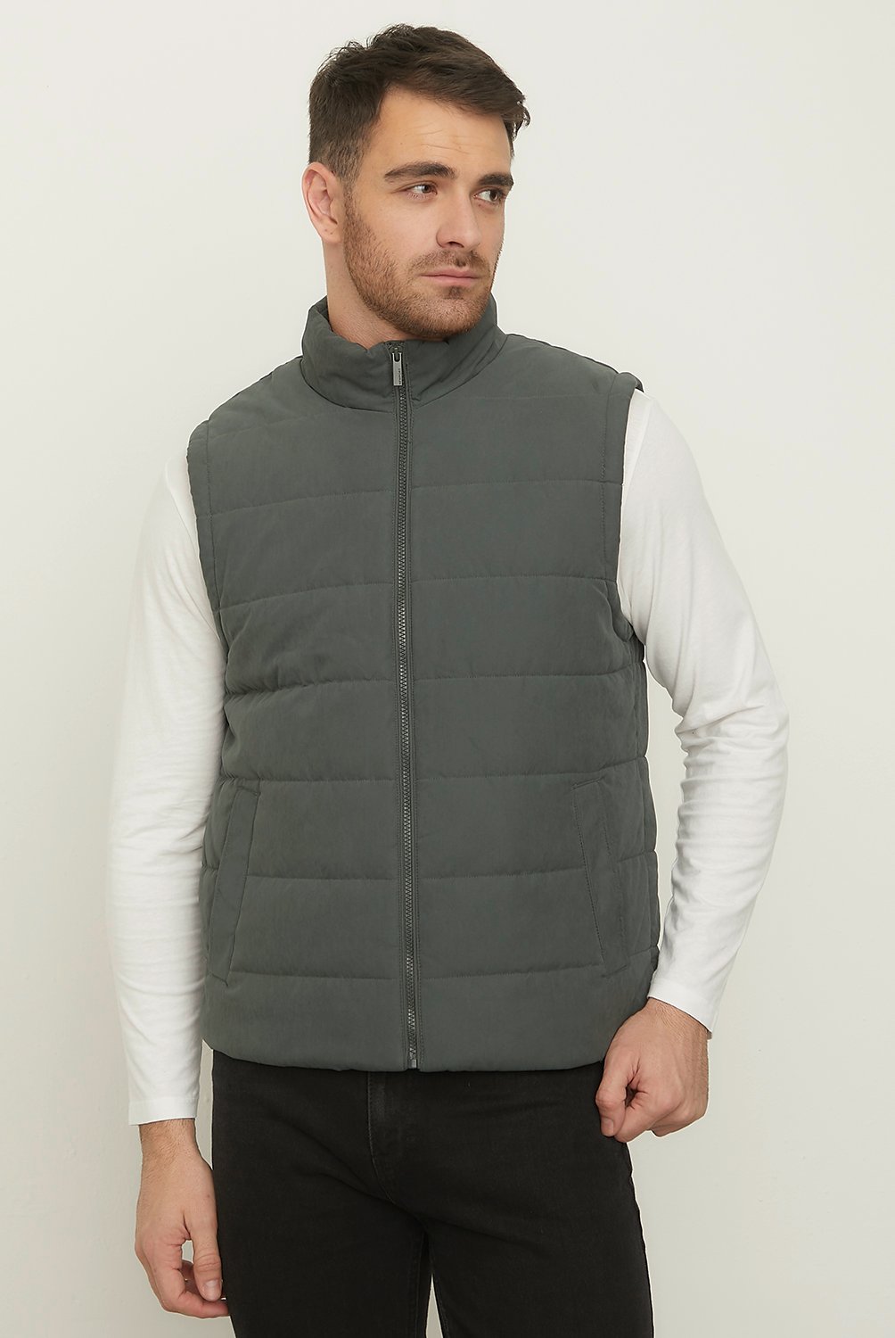 NEWPORT Chaqueta Sin Mangas Casual Regular Fit Hombre Newport ...
